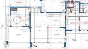 Dessinateur plans de maison